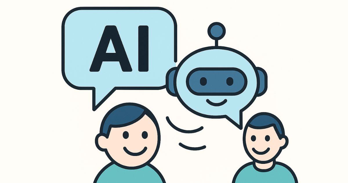 Chatbot de Inteligência Artificial no Marketing Digital atendendo cliente.