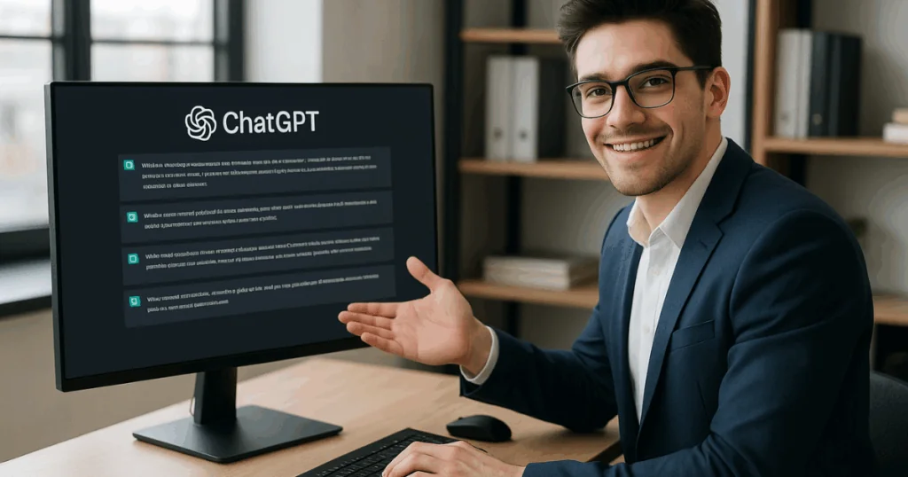 Descobri 7 prompts para Chat GPT que revolucionaram minha produtividade. O terceiro prompt me ajudou a fazer em 30 minutos o que antes eu levava um dia inteiro!